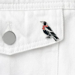 Seasonal Songbird Enamel Pin
