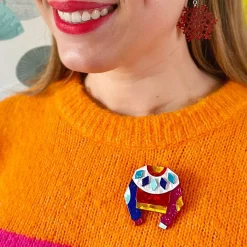Seasonal Sweater Brooch