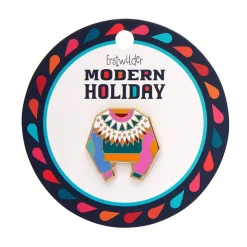 Seasonal Sweater Enamel Pin
