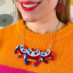Seasonal Sweater Necklace