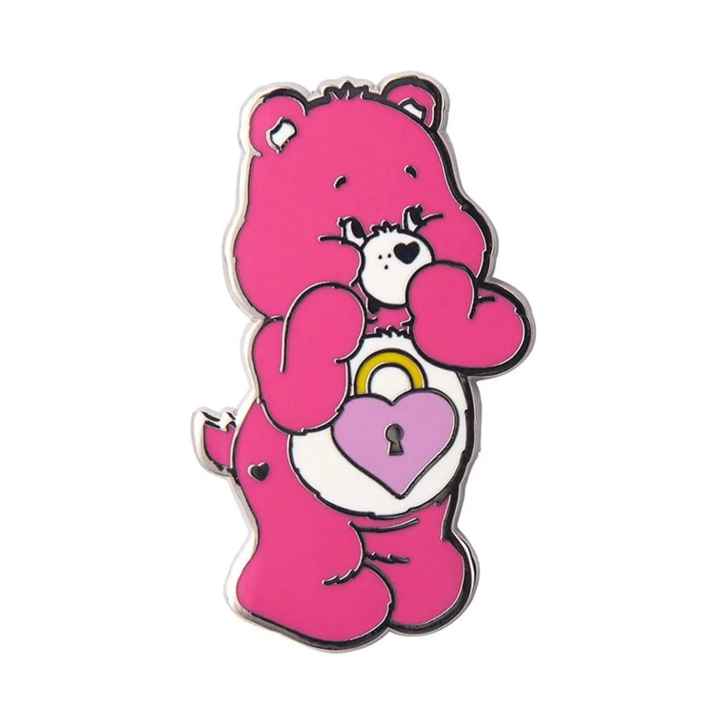 Secret Bear Enamel Pin