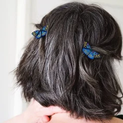 Set Yourself Free Butterfly Hair Clips Set - 2 Piece
