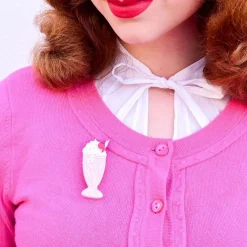 Shake Rattle And Roll! Brooch