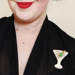 Shaken, Not Stirred Brooch