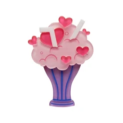 Share A Shake Mini Brooch