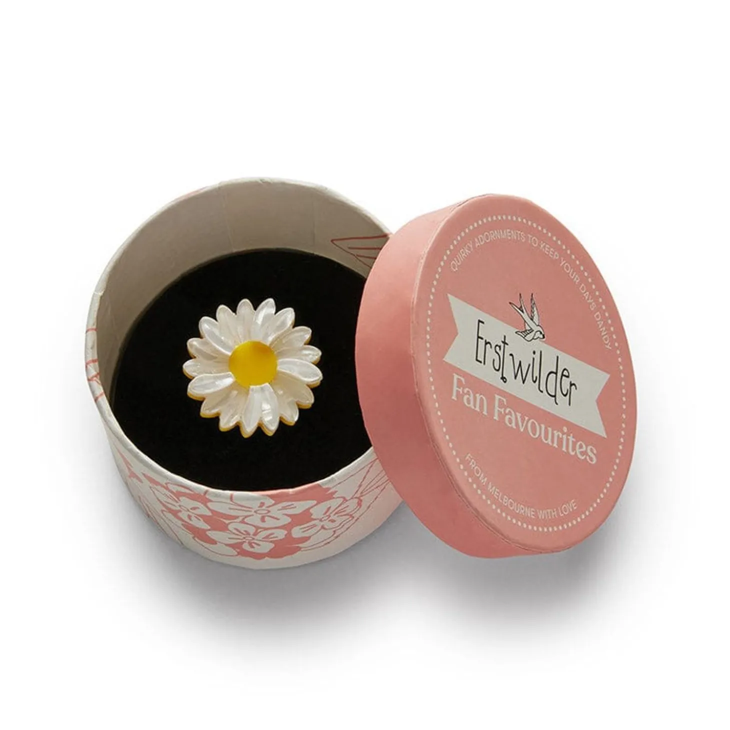 She Loves Me Daisy Statement Ring