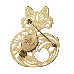 She'S So Foxy Perfume Brooch