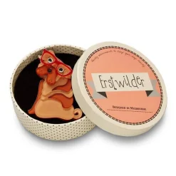 Shi-Ping The Shar Pei Dog Brooch