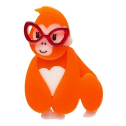 Short-Sighted Sophie Gorilla Brooch