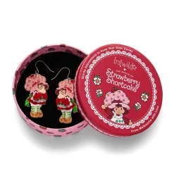 Simple Strawberry Pleasures Drop Earrings