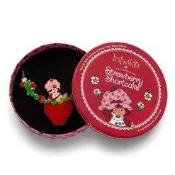 Sitting On A Strawberry Necklace