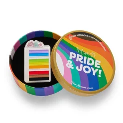 Slice Of Pride Cake Brooch