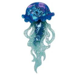 Slippin' Under Jellyfish Brooch