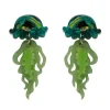 Slippin' Under Jellyfish Earrings