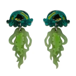 Slippin' Under Jellyfish Earrings