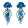 Slippin' Under Jellyfish Earrings
