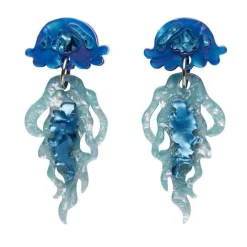 Slippin' Under Jellyfish Earrings