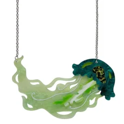 Slippin' Under Jellyfish Necklace