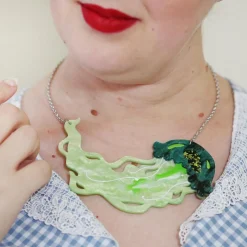 Slippin' Under Jellyfish Necklace