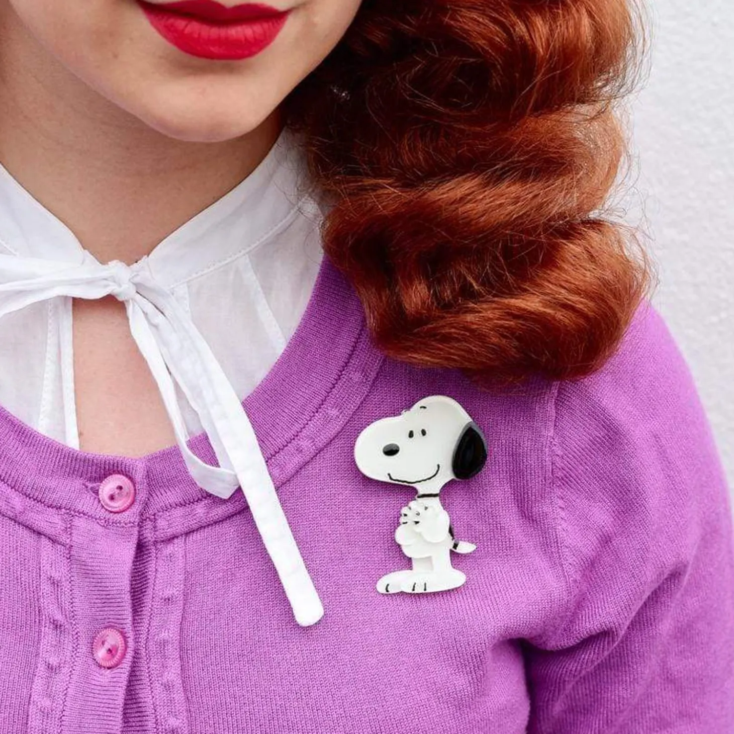 Snoopy Brooch