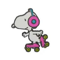 Snoopy On Skates Enamel Pin