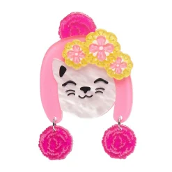 Snug Fit Kitty Brooch