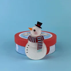 Snuggy Snowman Brooch