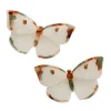 Social Butterfly Hair Clips Set - 2 Piece