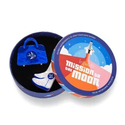 Space Chic Souvenirs Double Brooch