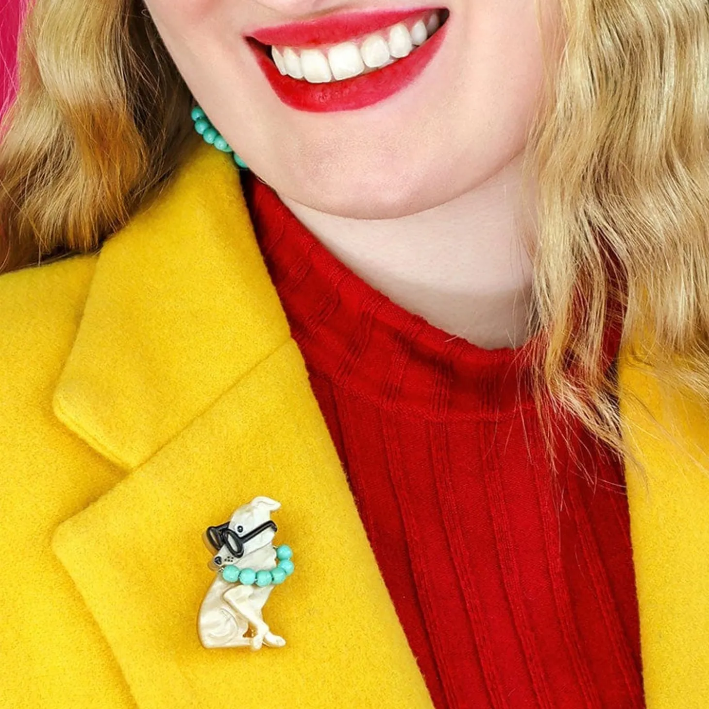Spectacular Spectacles Iris Mini Brooch