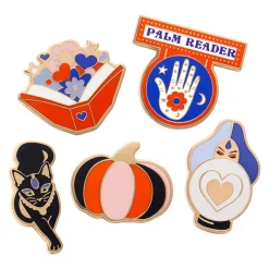 Spellbound Enamel Pin Pack - 5 Piece