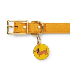Spiffy The Sausage Dog Enamel Pet Charm