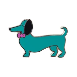 Spiffy The Sausage Dog Enamel Pin