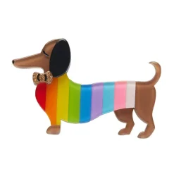 Spiffy The Supportive Dog Brooch
