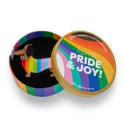 Spiffy The Supportive Dog Brooch