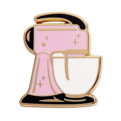 Spin Me Right Round Enamel Pin