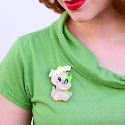 Spring Kitten Brooch