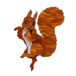 Squirrel Nutkin Brooch