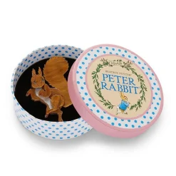 Squirrel Nutkin Brooch