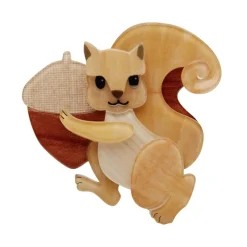 Squirreled Away Brooch