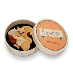 Squirreled Away Brooch
