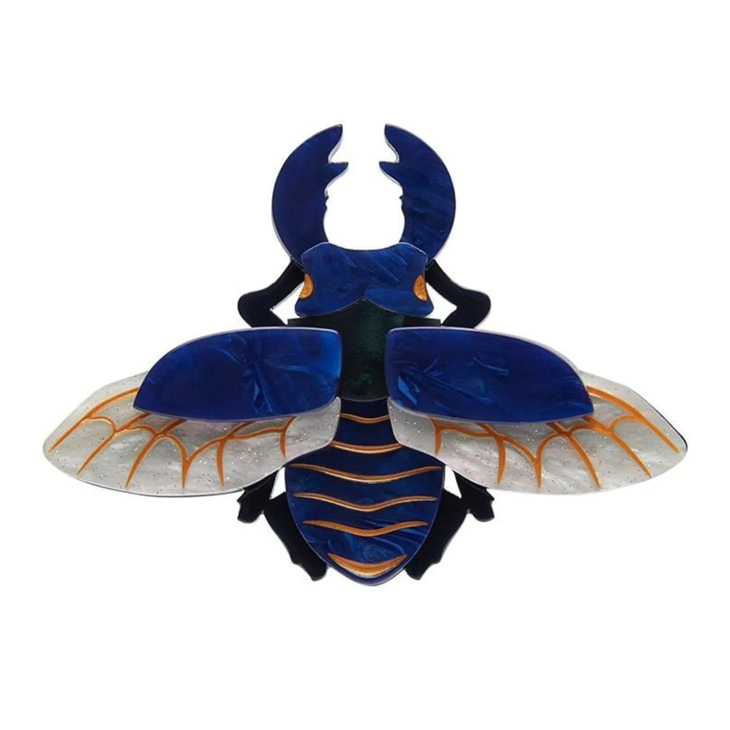 Stag-Do Brooch