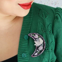 Steel Magnolias Brooch
