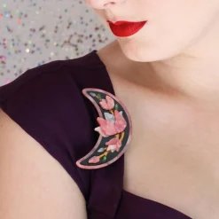 Steel Magnolias Brooch