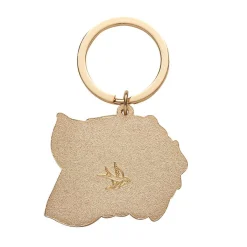 Stop And Smell The Roses Enamel Key Charm