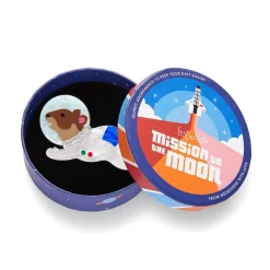 Stout-Hearted Spaceham Brooch