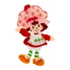 Strawberry Shortcake Brooch