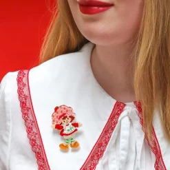 Strawberry Shortcake Brooch