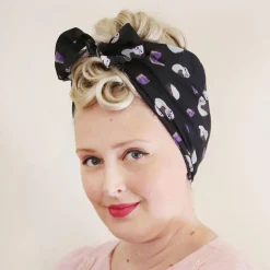Studious Snow Owl Head Scarf