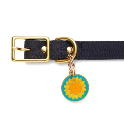 Sumptuous Sunflower Enamel Pet Charm